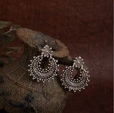 Silver / Gold Plated Designed Artwork Fashion Antique Earring