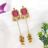 Antique Gold Plated Earring