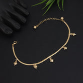 Gold and Silver Plated Anklet