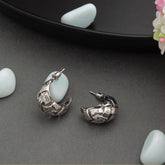 Gold / Antique Gold / Silver Plated Designed Fashion Hoops Earring