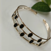 Silver/Gold/Rose Gold Plated Fancy kada