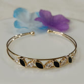 Silver/Gold/Rose Gold Plated Fancy kada