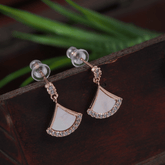 Korean Gold/Silver/Rosegold Plated Bvlgari Diva Drop Earring