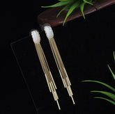 Korean Gold/Silver Plated Long Chain Earring