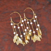 Korean Gold/ Silver Plated Hoops Earrings