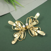 Korean Gold/ Silver Plated Butterfly Drop Earring