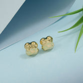 Korean Gold/ Silver Plated Stud Earring