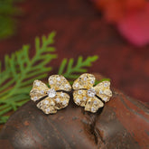 Korean Gold/ Silver Plated Stud Earring