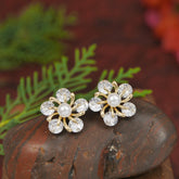 Korean Gold/ Silver Plated Stud Earring