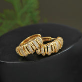 Korean Gold/ Silver Plated hoops Earring