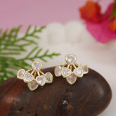 Korean Gold/ Silver Plated Stud Earring