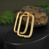 Korean Gold/ Silver Plated hoops Earring