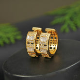 Korean Gold/ Silver Plated hoops Earring