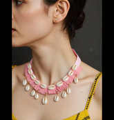 Cowrie Shell Handcrafted Western Choker Necklace