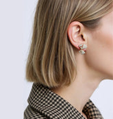 Bowknot Cubic Zirconia Korean Earring