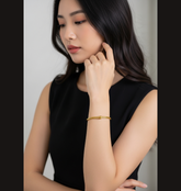 Stainless Steel Gold/Rosegold Plated Nail Shaped Kada