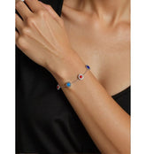 Xuping Colourful Roman Chain Bracelet