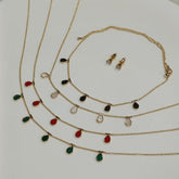 Silver/Gold/Rose Gold Plated Choker Necklace