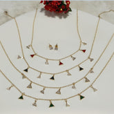 Silver/Gold/Rose Gold Plated Choker Necklace