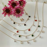 Silver/Gold/Rose Gold Plated Choker Necklace