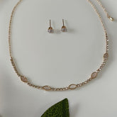 Silver/Gold/Rose Gold Plated Choker Necklace
