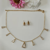 Silver/Gold/Rose Gold Plated Choker Necklace