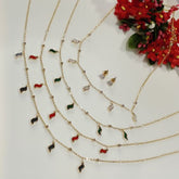 Silver/Gold/Rose Gold Plated Choker Necklace