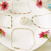 Silver/Gold/Rose Gold Plated Choker Necklace