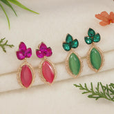 Gold Plated Western Earring ( pack of 6 )