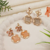 Gold Plated Western Earring ( pack of 6 )