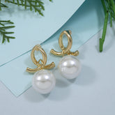 Pearl Drop Western Earring