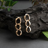 Silver / Gold Plated Chain Link Style Fashion Western Earring