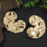 Gold/silver Plated Heart Design Stud Western Earring