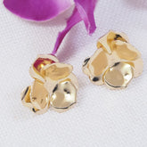 Gold/Silver Plated Flower Stud Western Earring