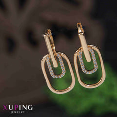 Gold Plated Link Drop Xuping Earring- XPNGER 4630