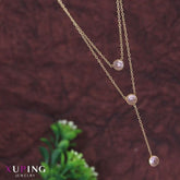 Xuping Round Hanging Pendent Necklace