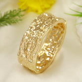 Gold and Silver Plated Cuff Kada