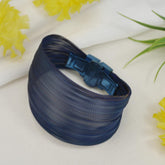 Stainless Steel Blue Colour Mesh Bracelet