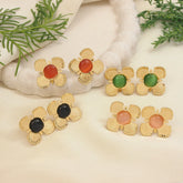 Colourful Western Stude Earring ( pack of 4 )