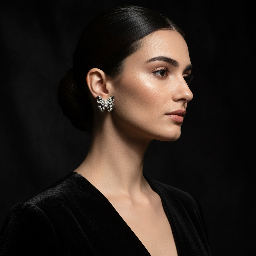 Korean Gold/Silver Stud Earring