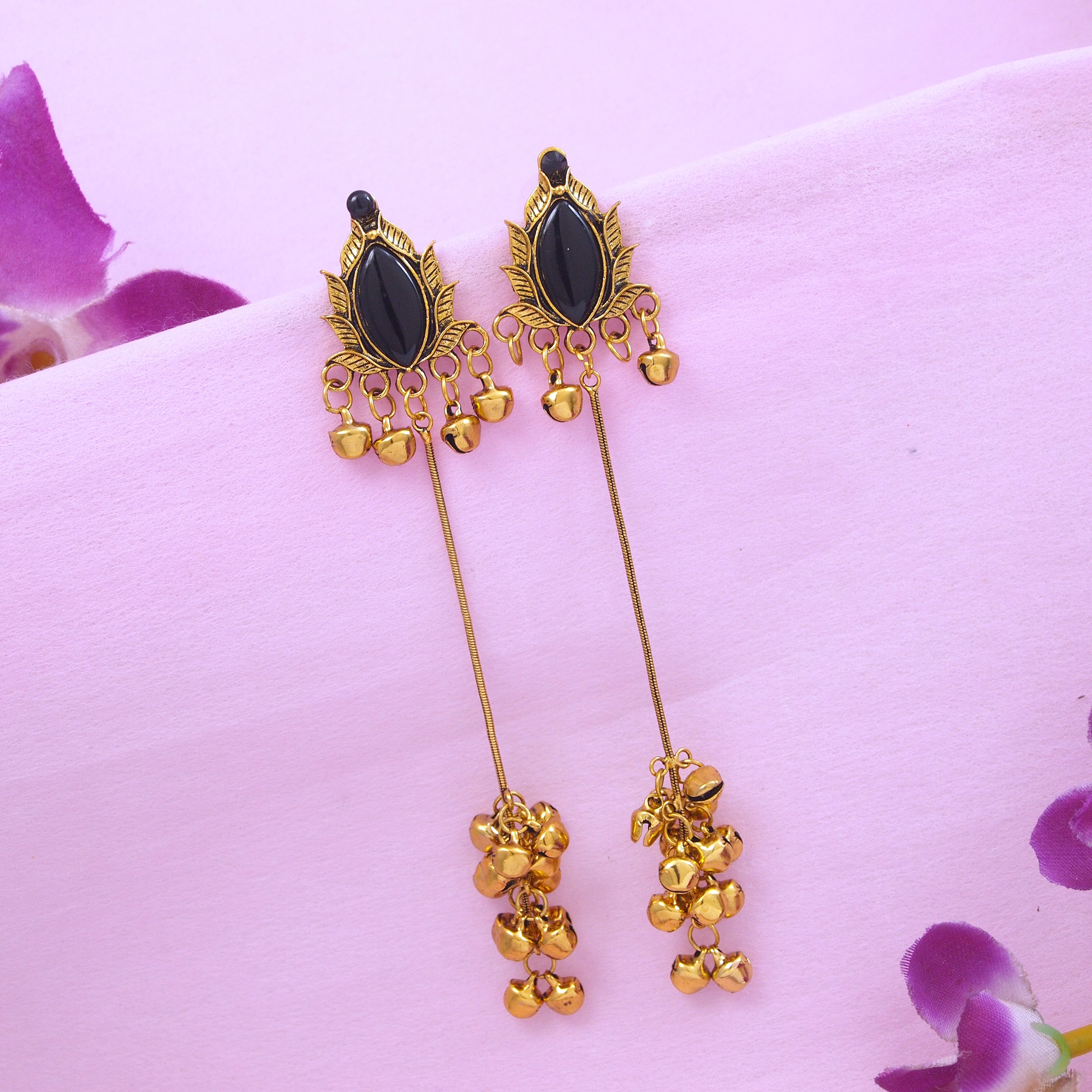 Antique Gold Plated  Earring