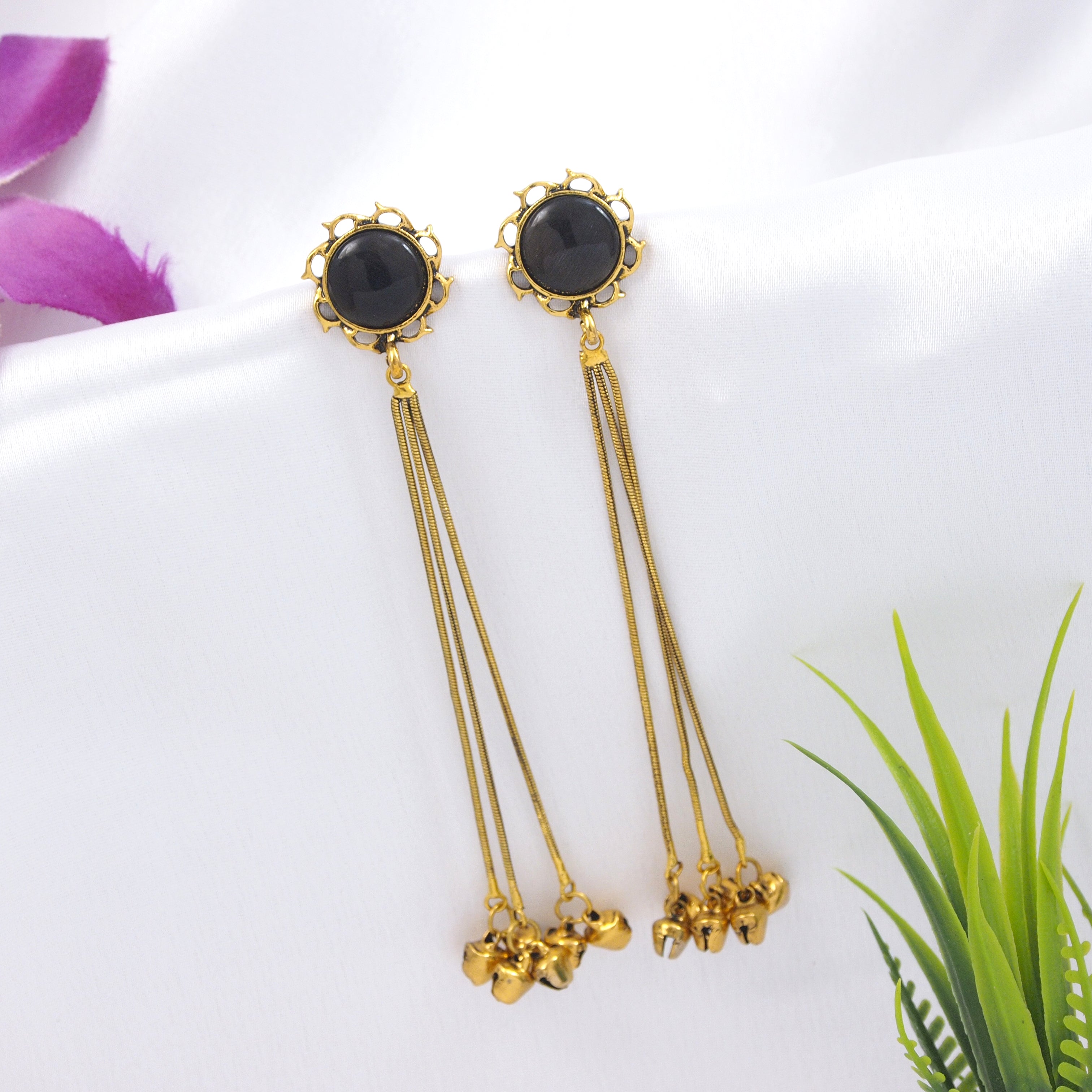 Antique Gold Plated  Earring
