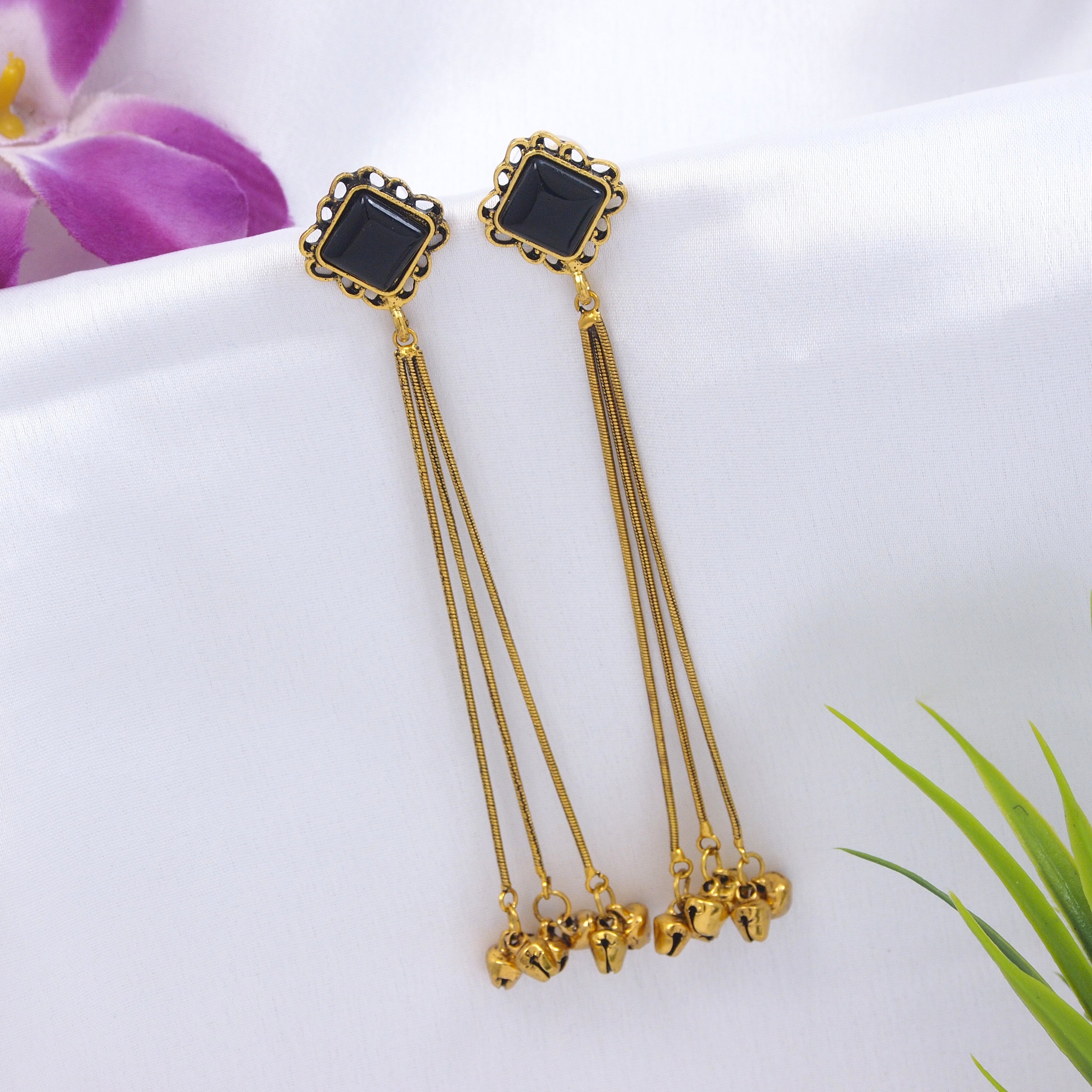 Antique Gold Plated  Earring