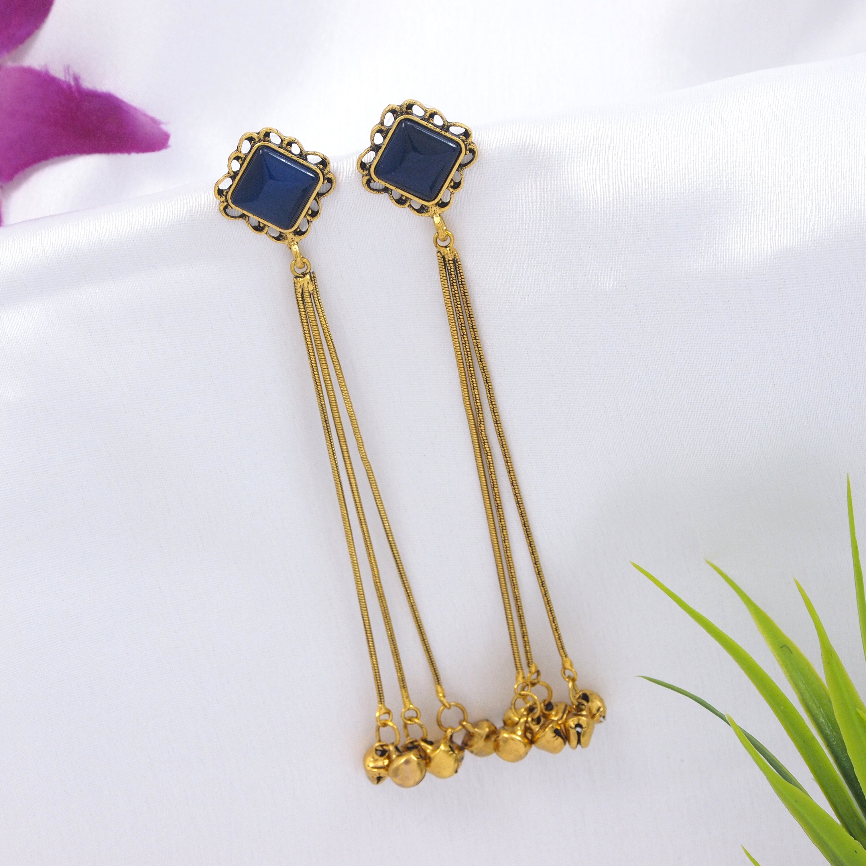Antique Gold Plated  Earring