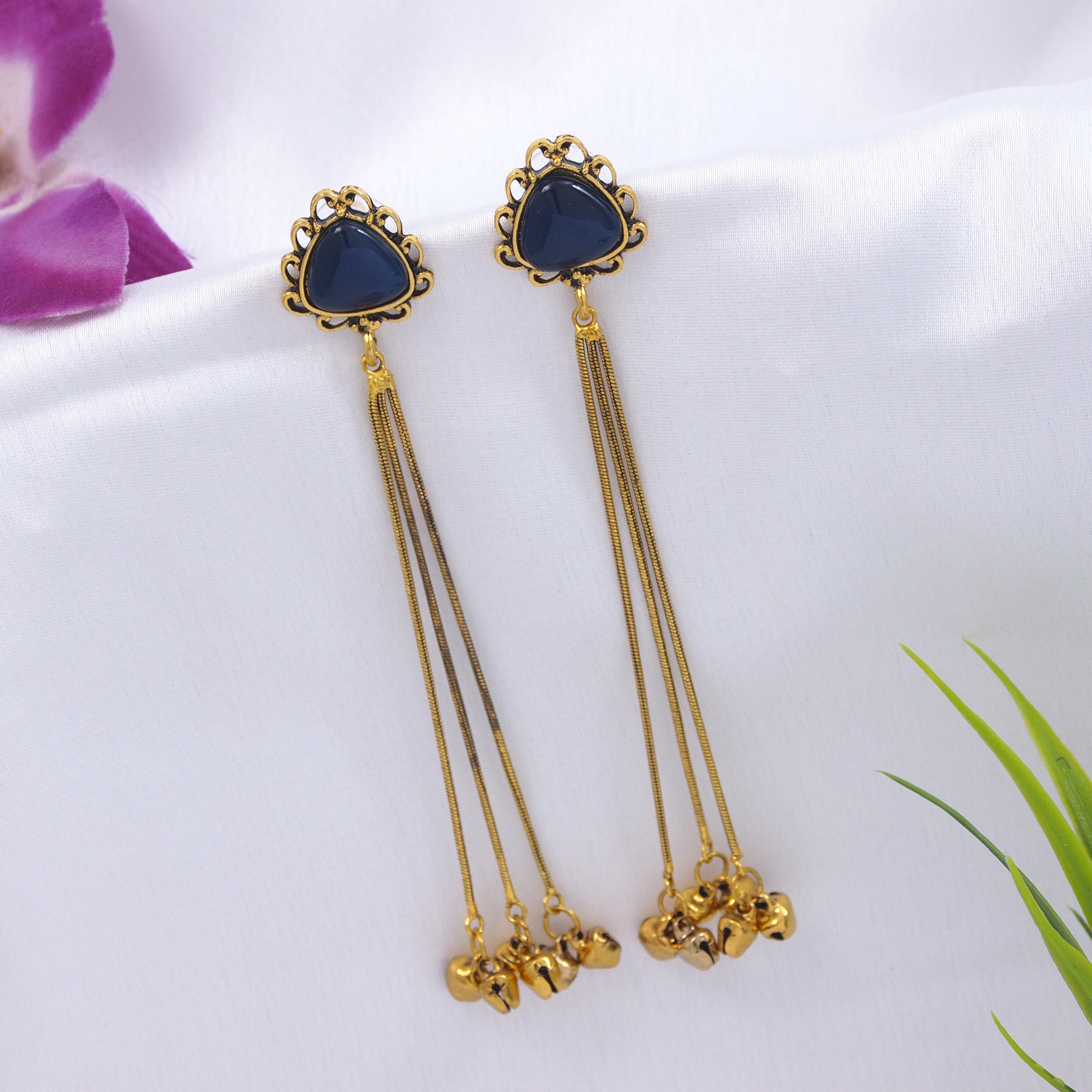 Antique Gold Plated  Earring