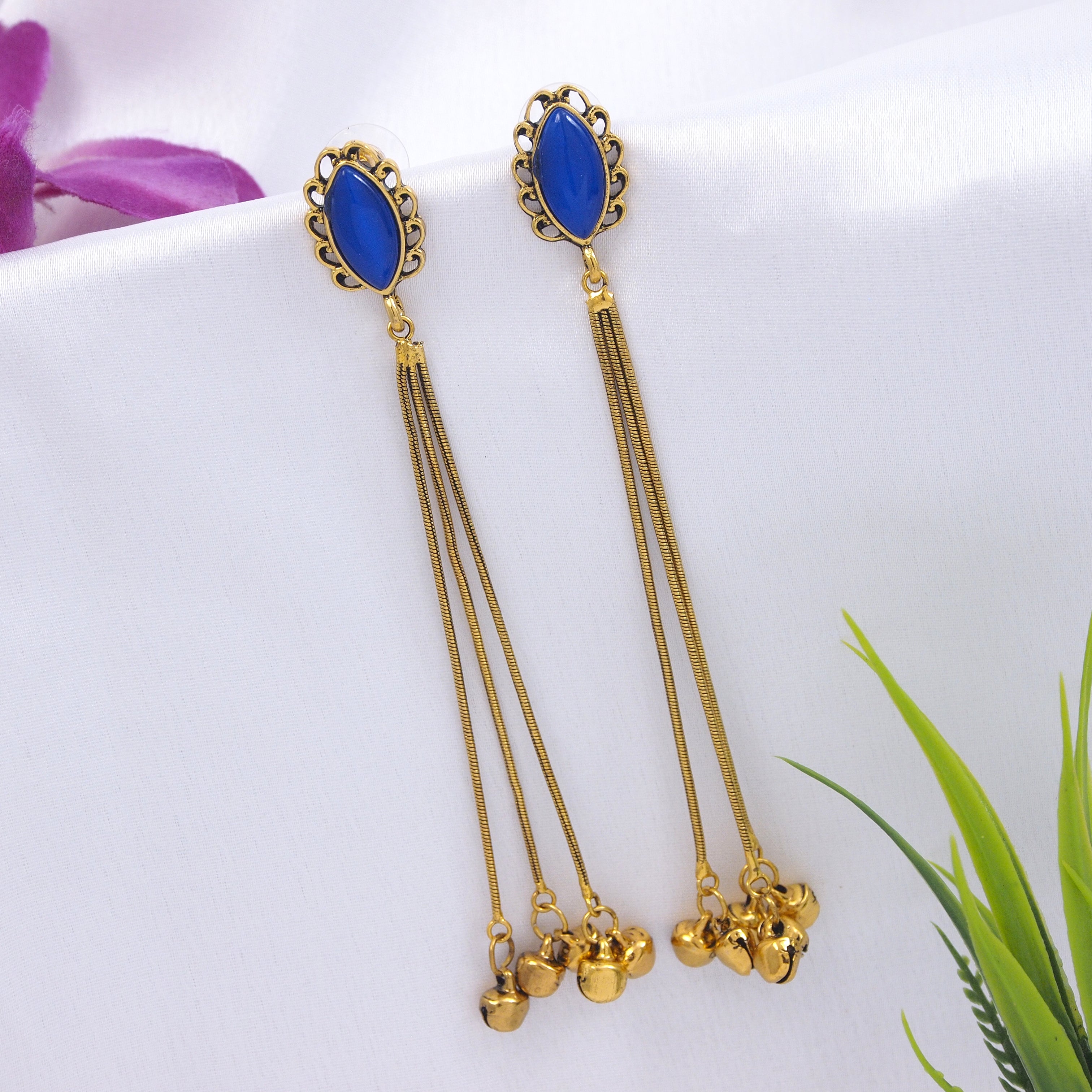 Antique Gold Plated  Earring