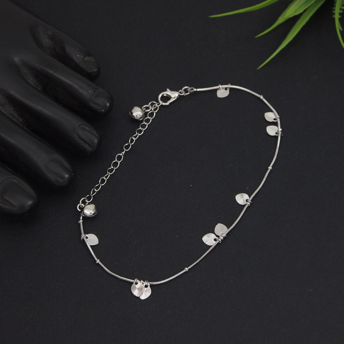 Gold and Silver Plated Anklet