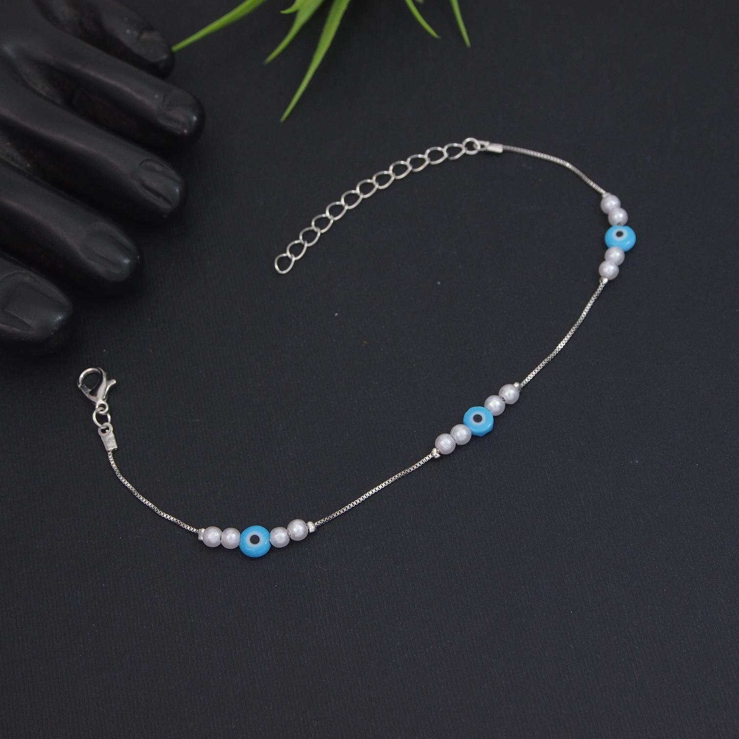 Gold and Silver Plated Anklet