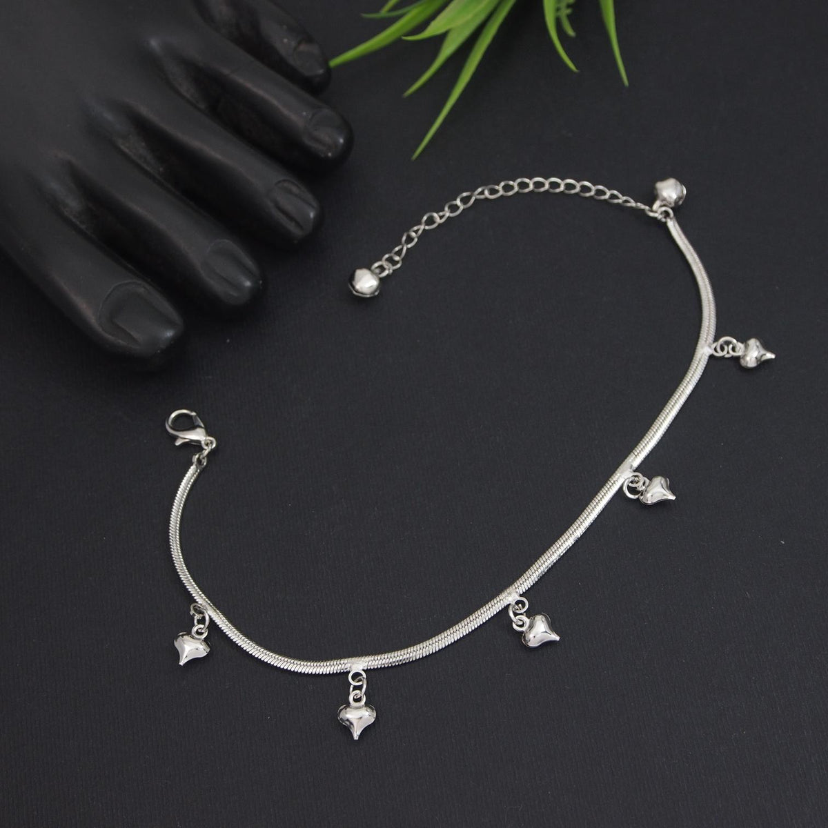 Gold and Silver Plated Anklet