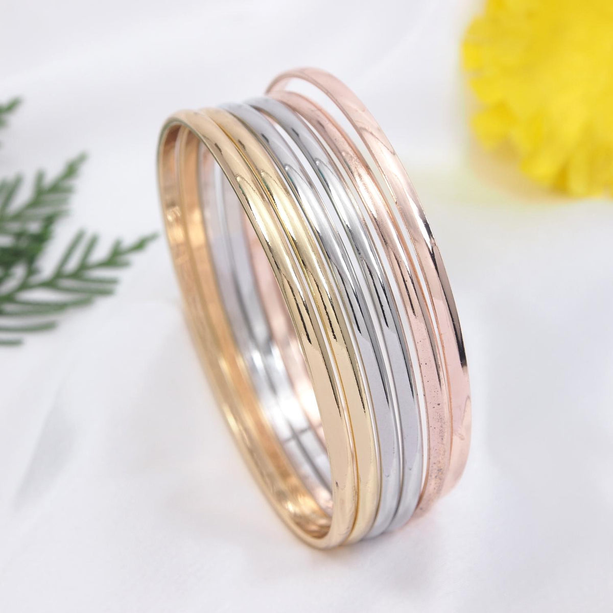 Three Tone Bangles